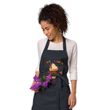 "Save the Earth, it's the only planet with pumpkin spice coffee" Organic Cotton Apron